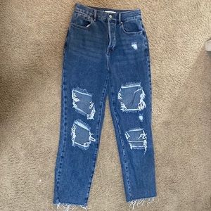 Pacsun Ripped Mom Jeans